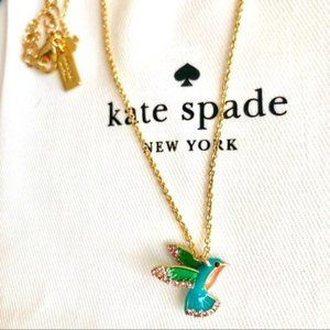 Kate Spade Scenic Route Hummingbird Necklace (BRAND NEW)